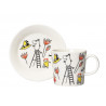 Moomin Red Cross ABC Set of Mug and Saucer in Gift Box 2022