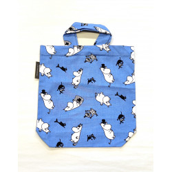 Moomin Small Tote Bag Hippamuumi Blue