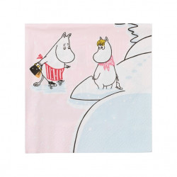 Moomin Arabia Winter Wonders Napkins Winter 2022 33 x 33 cm 20 pcs 