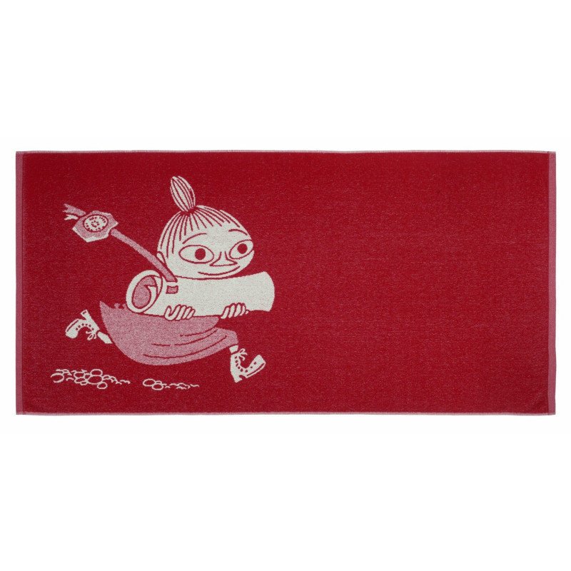 Moomin Little My Red Bath Towel 70 x 140 cm