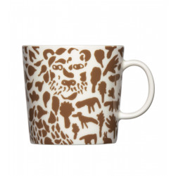 Large Mug Oiva Toikka Cheetah Brown 0.4 L Iittala