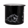 Moomin Enamel Mug Retro Stinky Black 0.37 L  Outlet 40% 