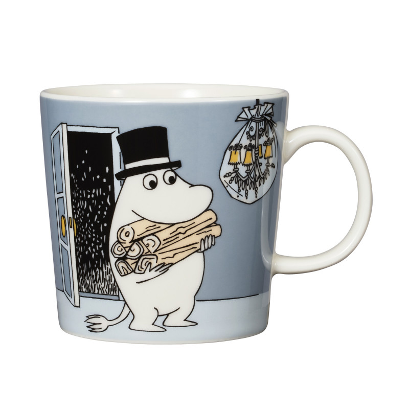 Moomin Mug Moominpappa 0.3 L Grey Arabia 2023