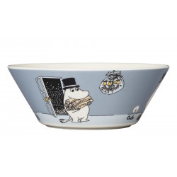 Moomin Bowl 15 cm Moominpappa Grey Arabia 2023