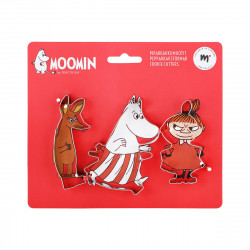 Moomin Cookie Cutters Mamma, Little My, Sniff 3 pcs