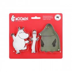 Moomin Cookie Cutters Troll, Hattifatteners, Groke 3 pcs