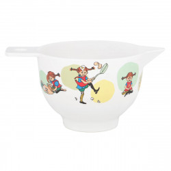 Pippi Longstockings Melamine Baking Mixing Bowl S 1 L Green