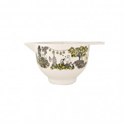 Moomin Garden Party Melamine Baking Mixing Bowl S 1 L