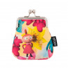 Moomin Sanna Purse Crimson Flower Yellow