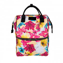 Moomin Samu Crimson Flower Yellow Backpack