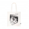 Moomin Gulf of Finland White Flat Totebag Ecobag Cotton