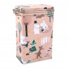Moomin Coffee Tea Tin Box Forest Walk Pink