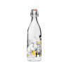 Moomin Glass Bottle 1 L Fruits