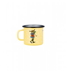 Pippi Enamel Mug 0.25 L Footsteps