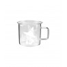 Moomin Borosilicate Glass Mug Snufkin 0.35 L Clear