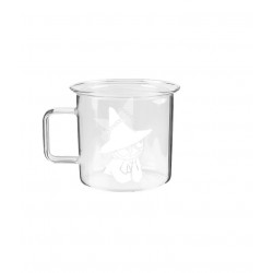 Moomin Borosilicate Glass Mug Snufkin 0.35 L Clear