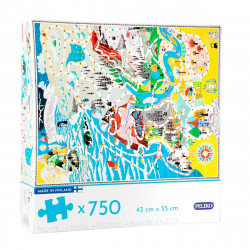 Moomin Jigsaw Puzzle 750 Pieces Moomin Game