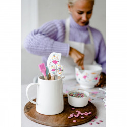 Moomin Little My Baking Silicone Tool Set Pastel Spatula, Brush, Spoon