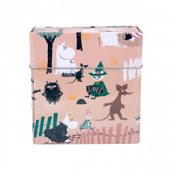 Moomin Forest Walk Pink Filter Bags Tin Box