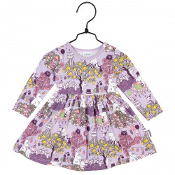Moomin Party Moment Bodysuit Dress Lilac