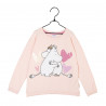 Moomin Heart Moomin Sweatshirt Rose