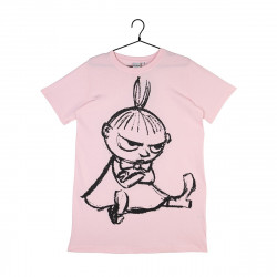 Moomin Sketch3 Kid'S Nightgown Short-Sleeve Pink