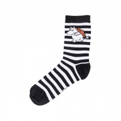 Moomin Camper Socks Black/White