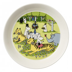 Moomin Seasonal Plate Summer 2023 Garden Party