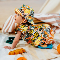 Muumi Papaija-hattu vauvalle keltainen