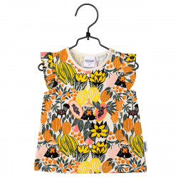 Moomin Papaya Shorts Set Yellow