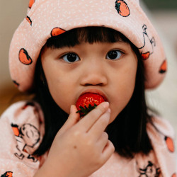 Moomin Strawberry Dress Pink