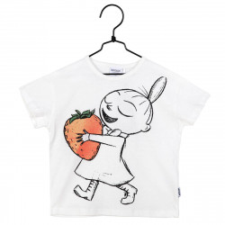 stille Mediator bud Moomin Strawberry T-Shirt Off-White