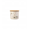 Moomin Bon Appetit Enamel Storage Jar With Cork Lid 1.3 L Muurla