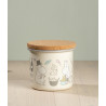 Moomin Bon Appetit Enamel Storage Jar With Cork Lid 1.3 L Muurla