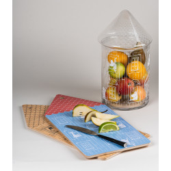 Moomin Chop and Serve Board Birch Veneer Moomin House 20 x 44 cm