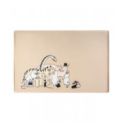 Moomin  for Pets Silicone Mat Beige 40 x 60 cm