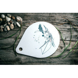 Moomin Chop and Serve Board Birch Veneer Sailors 21 x 27 cm