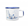 Moomin Sailors White Enamel Mug 0.37 L