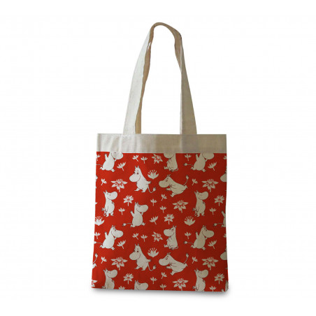 Moomin Shopping Bag Moomin Troll Red Optodesign