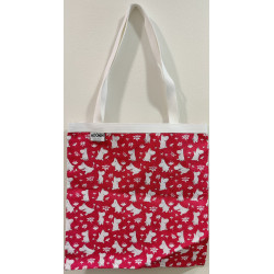 Moomin Shopping Bag Moomin Troll Red Optodesign