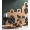 Nordic Chop and Serve 21 x 31 cm Nordic The Pine Cone and The Birch Leaf
