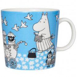 Moomin Large Mug Peace Blue 0.4 L  Arabia