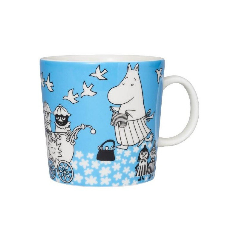 Moomin Large Mug Peace Blue 0.4 L  Arabia
