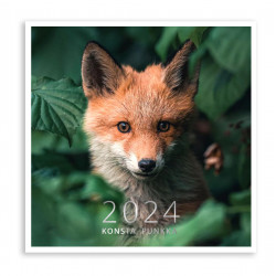 Konsta Punka 2024 Mini Wall Calendar Putinki 20 x 20 cm