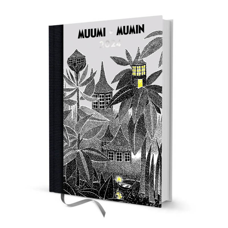 Moomin Hardcover Calendar Weekly Planner 2024