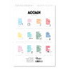 Moomin Yearless Wall Calendar with Text 23 x 34 cm Putinki
