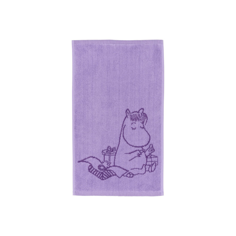 Moomin Hand Towel 30x50cm Snorkmaiden Purple
