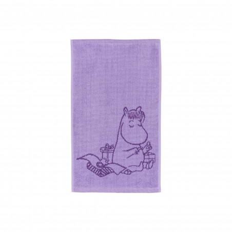 Moomin Hand Towel 30x50cm Snorkmaiden Purple