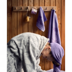 Moomin Hand Towel 30x50cm Snorkmaiden Purple