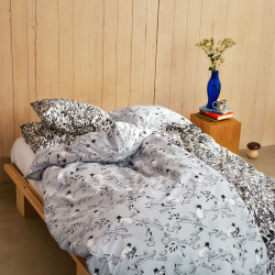 Moomin Pillow Case 50x60cm Lilja Black White